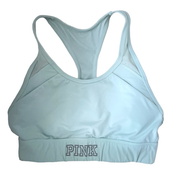PINK Victoria’s Secret Ultimate lightly lined. Light green Sports Bra Size Small - Picture 2 of 10